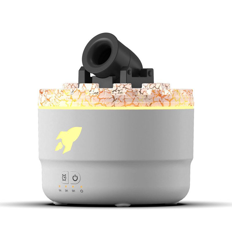 Cross border popular simple and fashionable cannon aromatherapy machine, colorful gradient home ultrasonic aromatherapy machine, creative humidifier