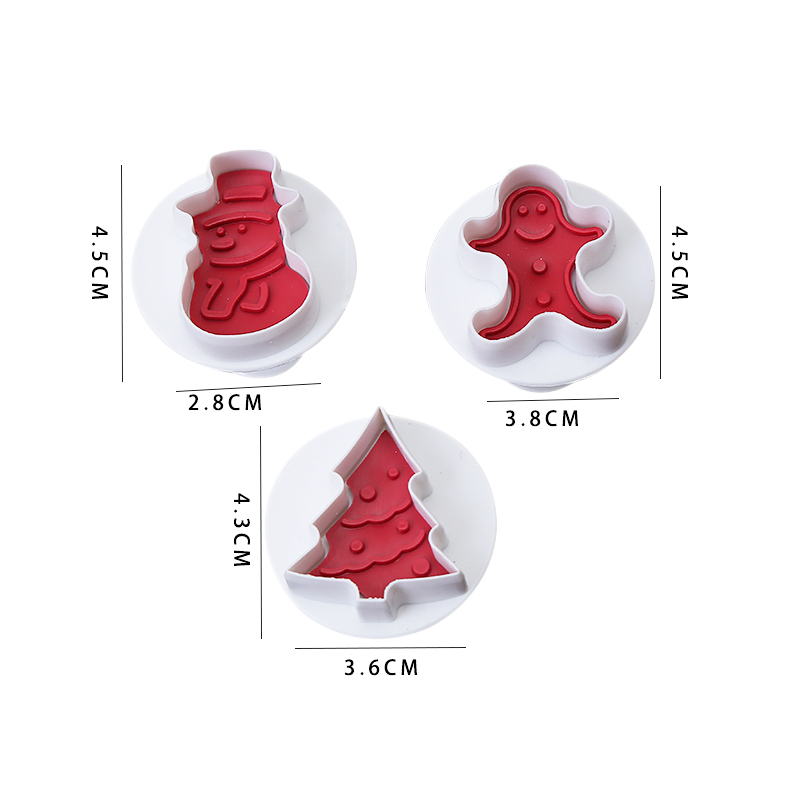 DIY baking cake mold 3PCS sunflower mold sugar flipping embossing die-cutting mold spot wholesale