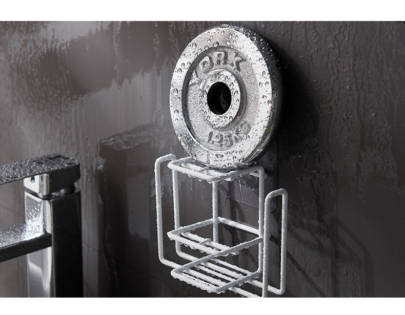 Metal Creative Toothbrush Rack Wall Mounted Bathroom Wall Toothpaste Rack Bathroom Storage Rack Manufacturer