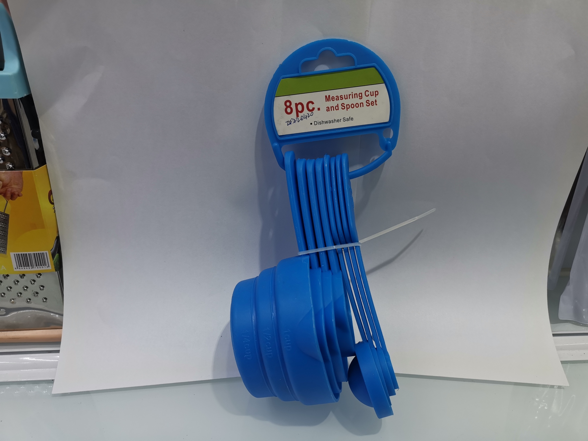 Measuring spoon, plastic measuring spoon, flour measuring spoon, measuring spoon set, measuring spoon set, 8-piece set, 8pc