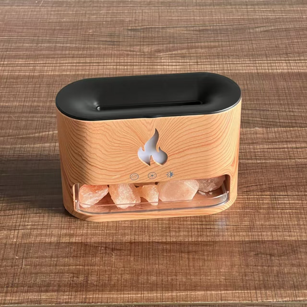 FT-1935 Wood Grain Salt Stone Aromatherapy Machine