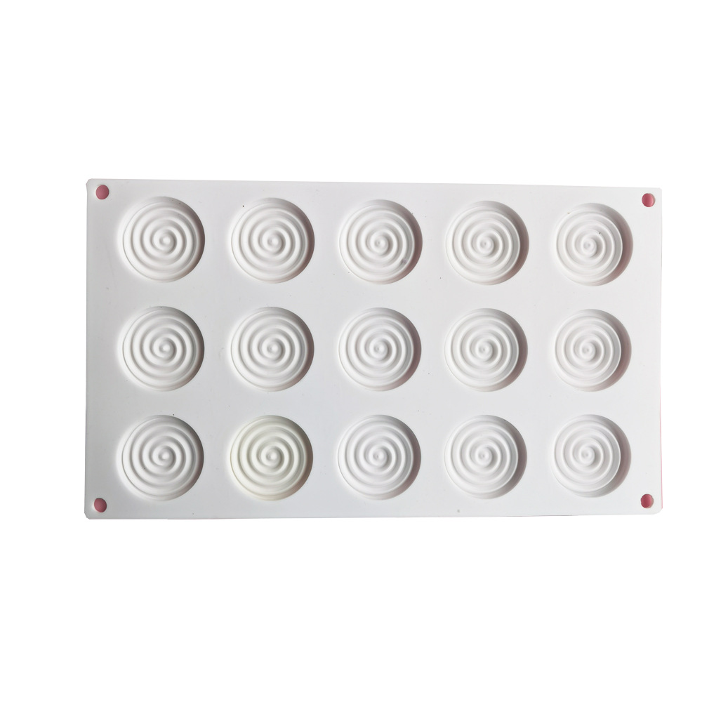 Silicone 15 mosquito repellent cake mold, cake decoration, baking utensils, creative chocolate