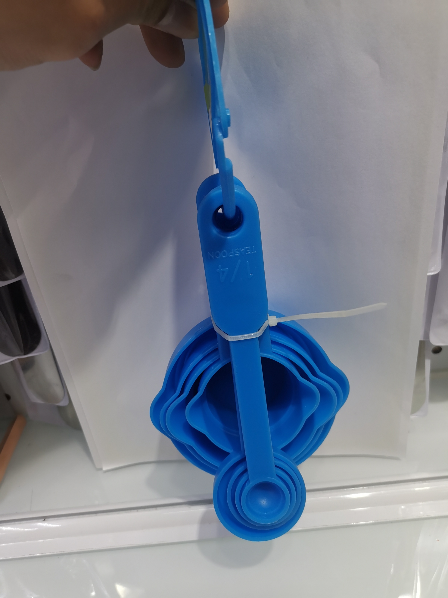 Measuring spoon, plastic measuring spoon, flour measuring spoon, measuring spoon set, measuring spoon set, 8-piece set, 8pc