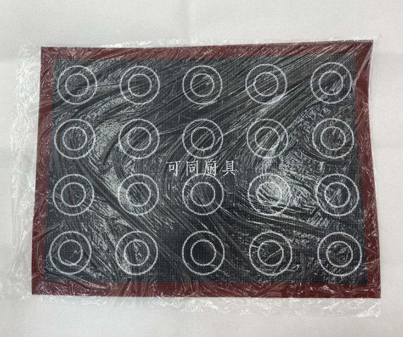 Hot selling silicone baking pad, heat-resistant macaron baking pad, reusable non stick kneading pad, kitchen baking tool