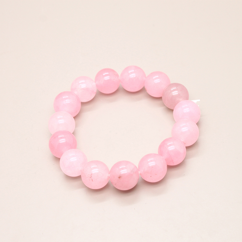 Quartz stone, jade, purple yellow crystal bracelet, quartz stone, single circle, seven colored jade, optimized colored bracelet jewelry