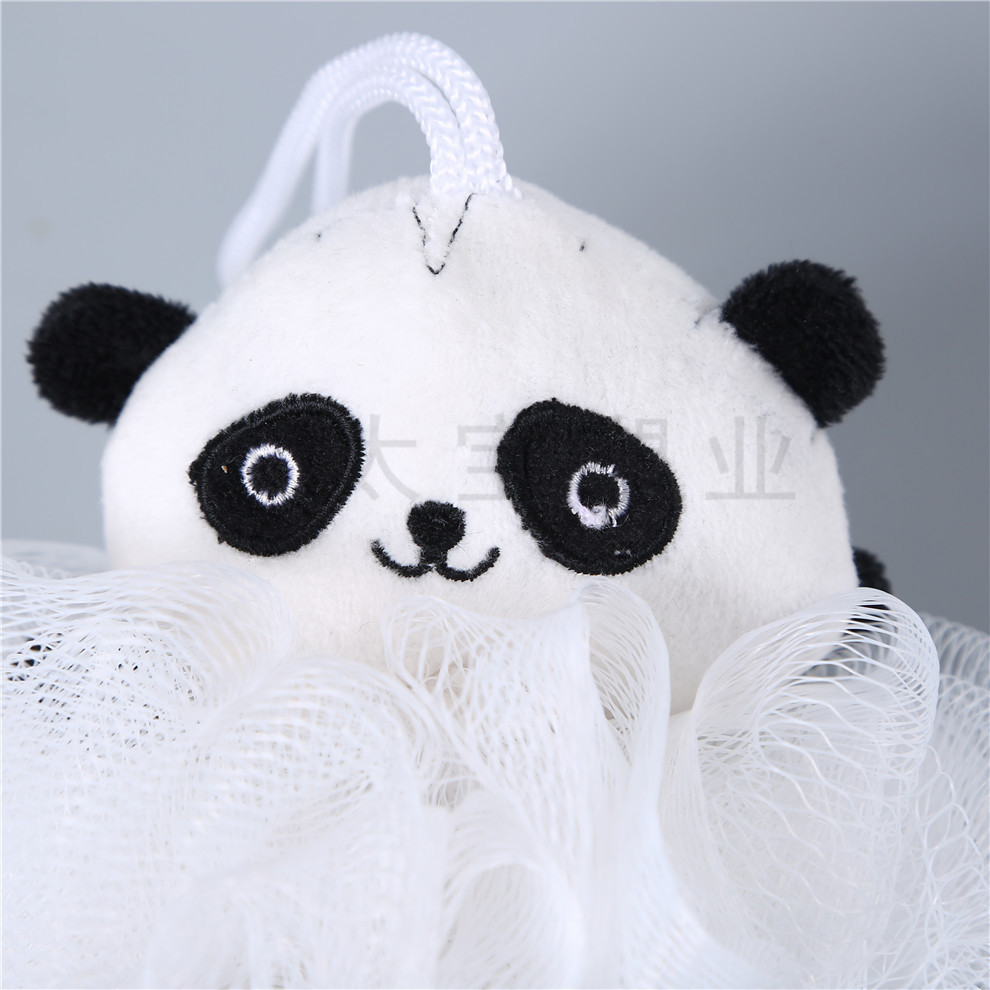 Children's Ballet Panda Bath Towel PE Bath Ball Cute Cartoon Bath Ball Bath Flower