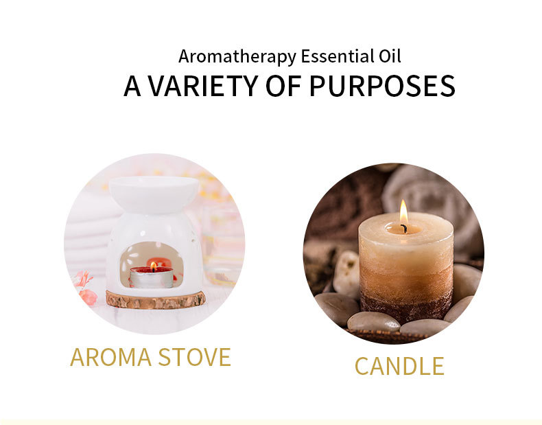 Cross border essential oil Oil soluble rose mint essential oil Air fresh fragrance expanding gypsum perfume essential oil