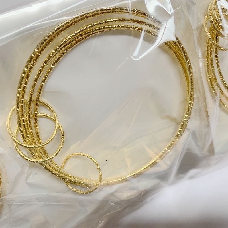 Two yuan shop exquisite multi ring bracelet metal multiple bracelet bracelet 2 yuan jewelry store wholesale source