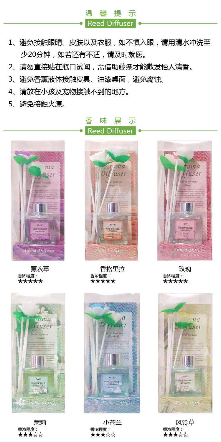 No fire aromatherapy indoor air freshener for deodorizing and long-lasting fragrance retention, suitable for bedrooms, hotels, and bathrooms