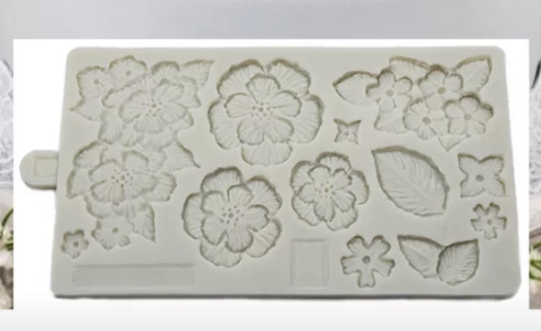 Silicone cake mold DIY sugar flipping mold Liquid adhesive decorative mold