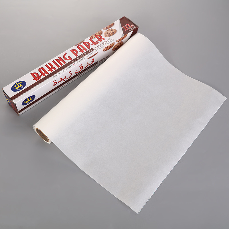 Manufacturer's direct supply oven special barbecue silicone oil paper baking cake biscuits barbecue color packaging silicone oil paper