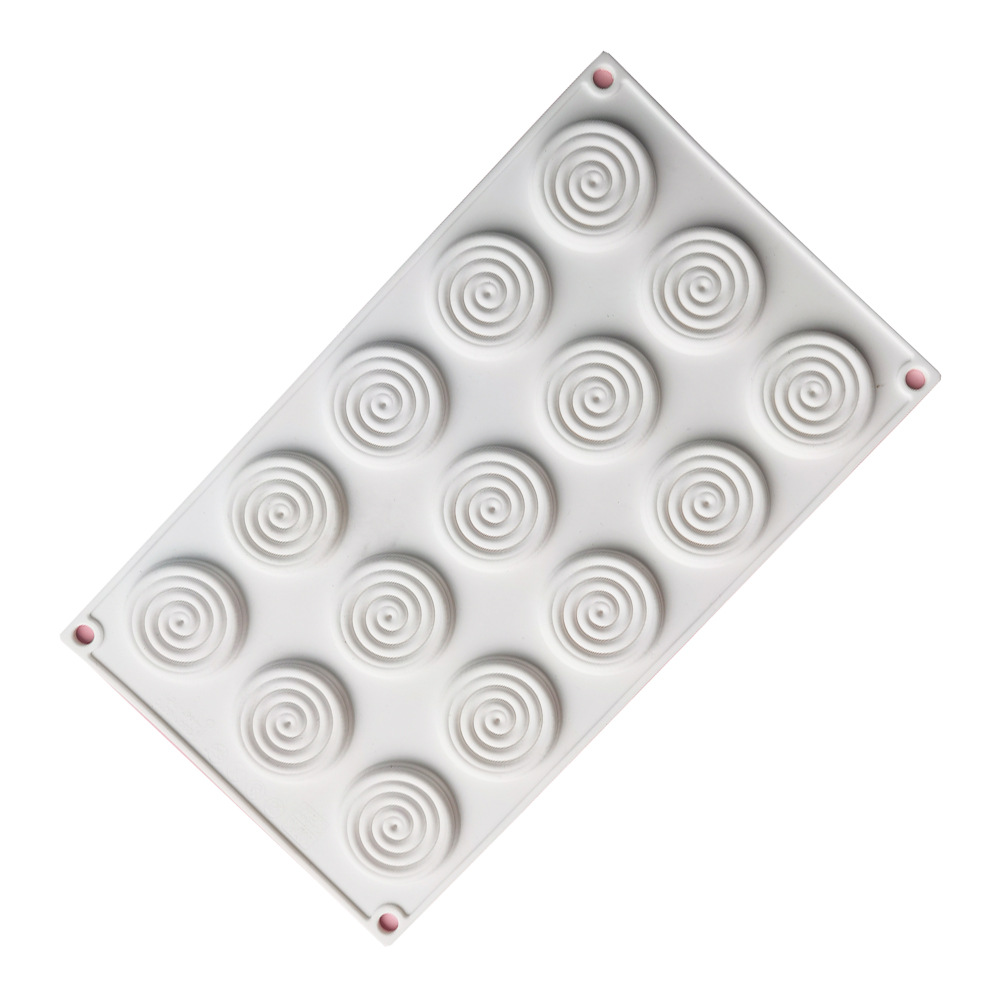 Silicone 15 mosquito repellent cake mold, cake decoration, baking utensils, creative chocolate