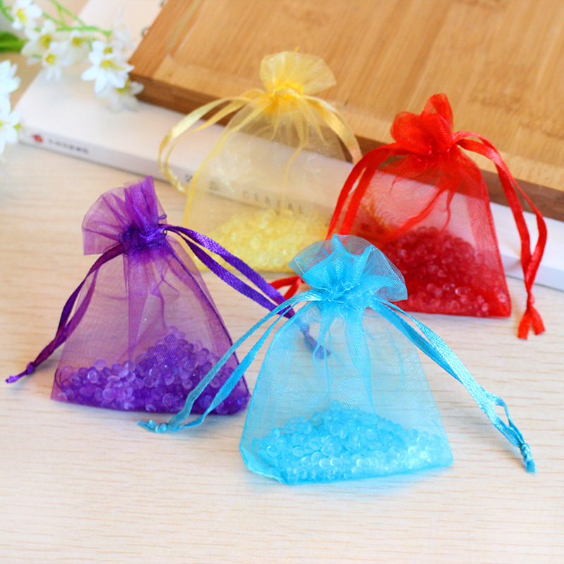 Wardrobe sachet dehumidified bead coated cabinet sachet insect proof mesh sachet bedroom aromatherapy bag wholesale*