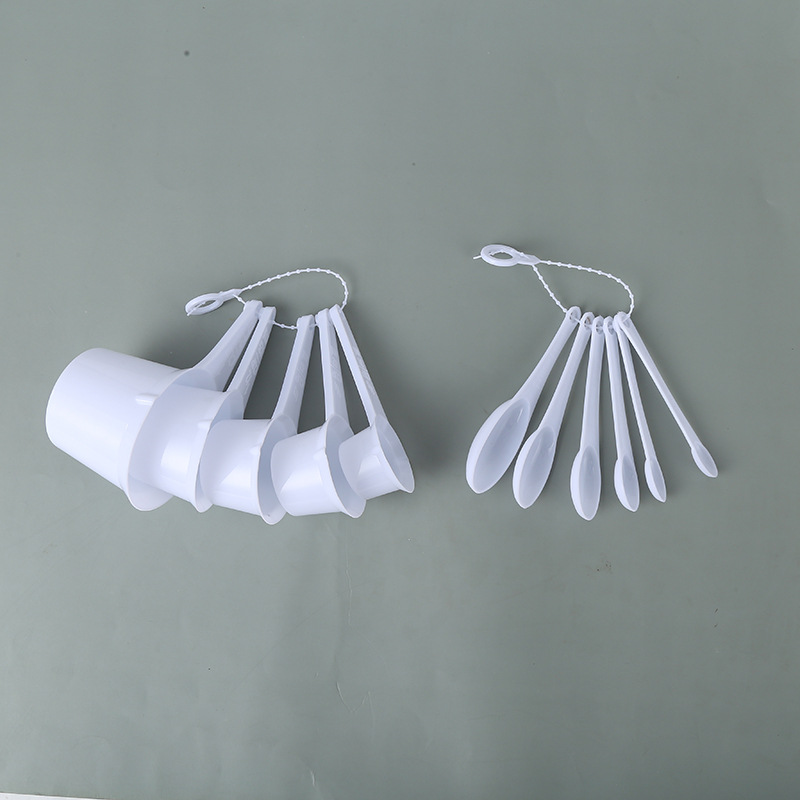 Small tool measuring spoon set 11 pieces PP plastic measuring spoon measuring cup baking tool