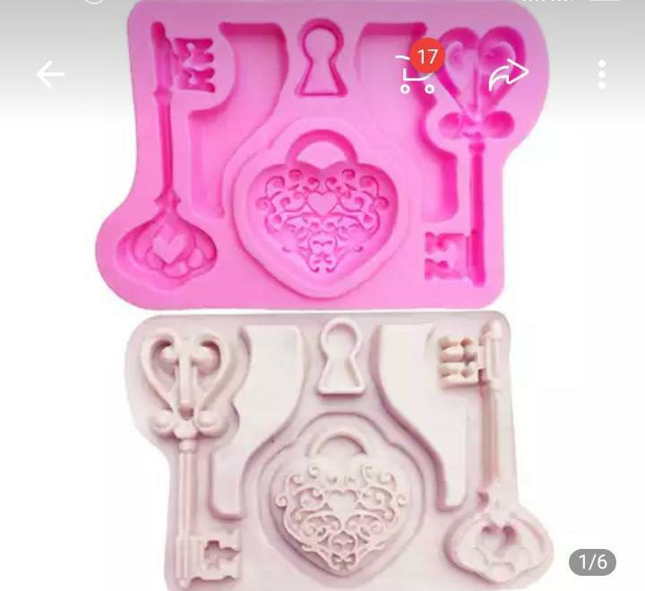 Silicone cake mold DIY sugar flipping mold Liquid adhesive decorative mold