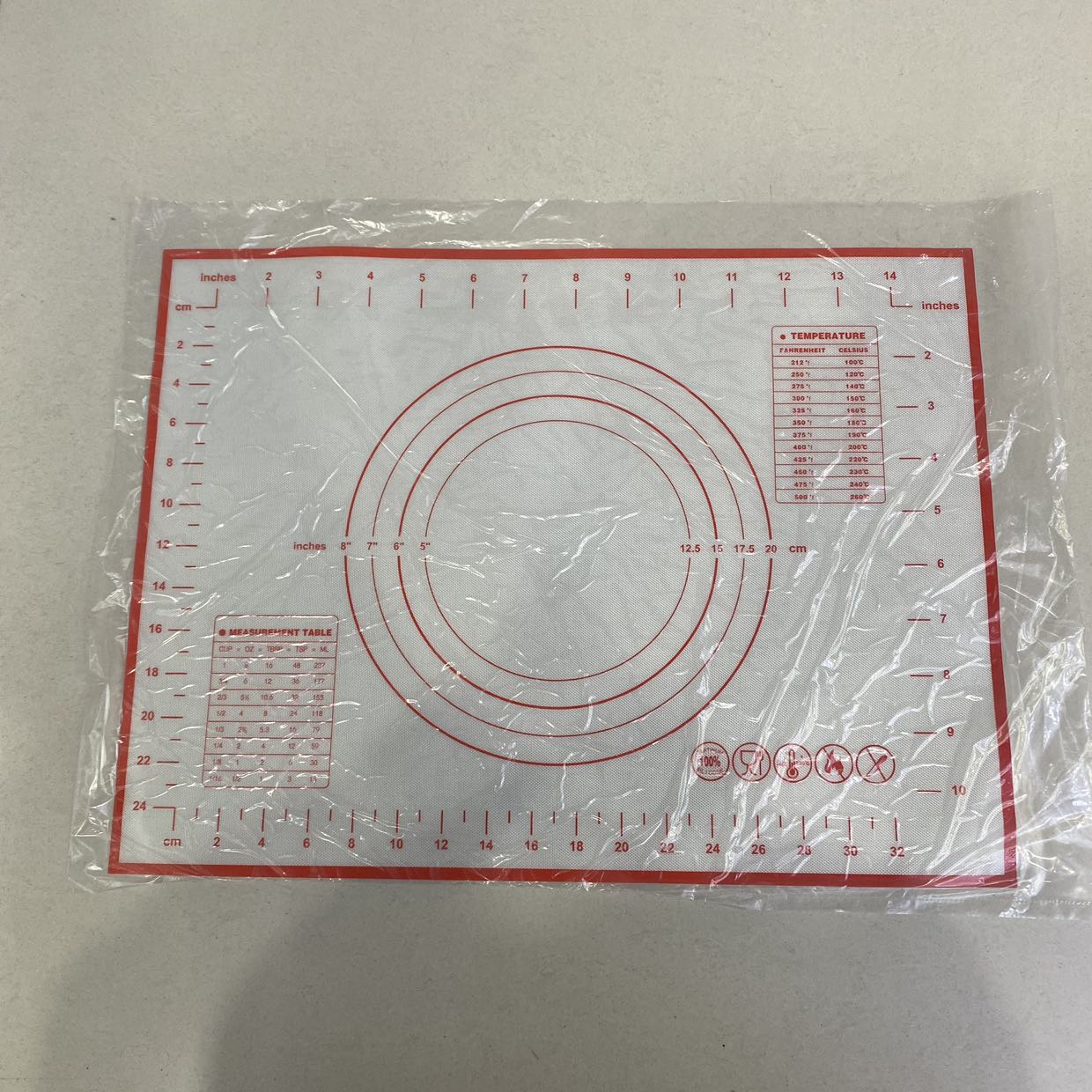 Rolling pad, kneading pad, baking pad, household rolling cloth, food pastry pad, anti slip and non stick silicone pad