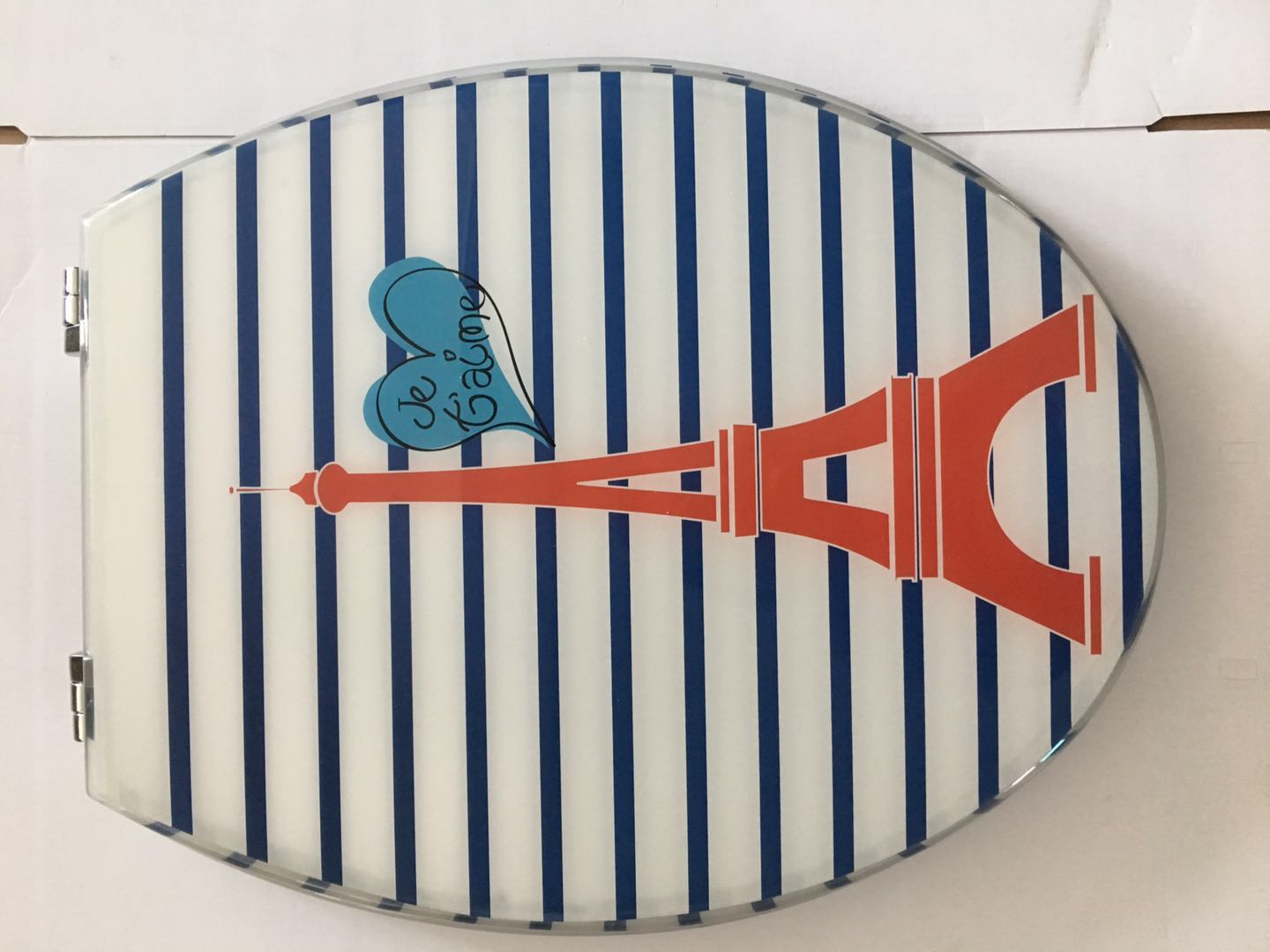 18 inch MDF laminated toilet seat with wooden toilet seat manufacturer direct sales