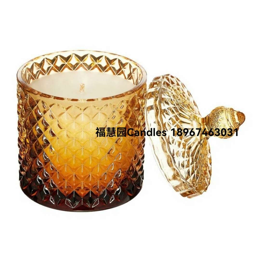 Manufacturer direct sales cross-border soybean wax glass cup aromatherapy candle wedding companion gift birthday gift giveaway