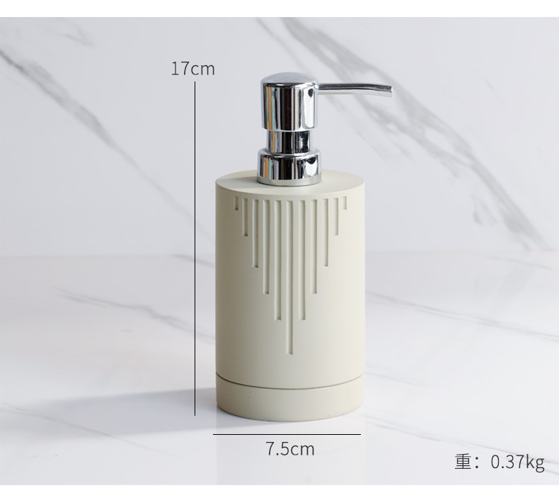 European style bathroom wash set, resin mouthwash cup, toothbrush cup set, light luxury bathroom supplies, bathroom four piece set