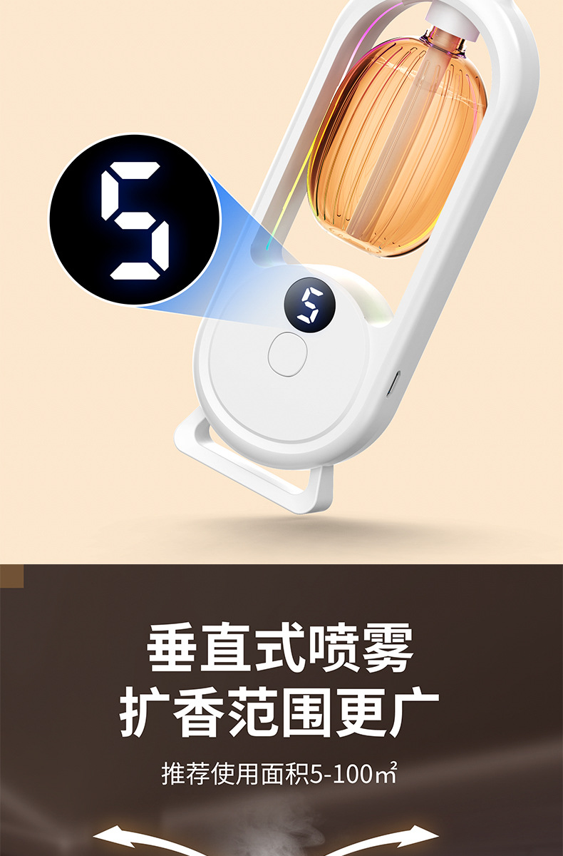 Intelligent Aromatherapy Machine, Automatic Spray Aromatherapy Machine, Expanded Aromatherapy Machine, Wall mounted Aromatherapy Machine, Home Premium Sensory Intelligent Plug in Aromatherapy Machine