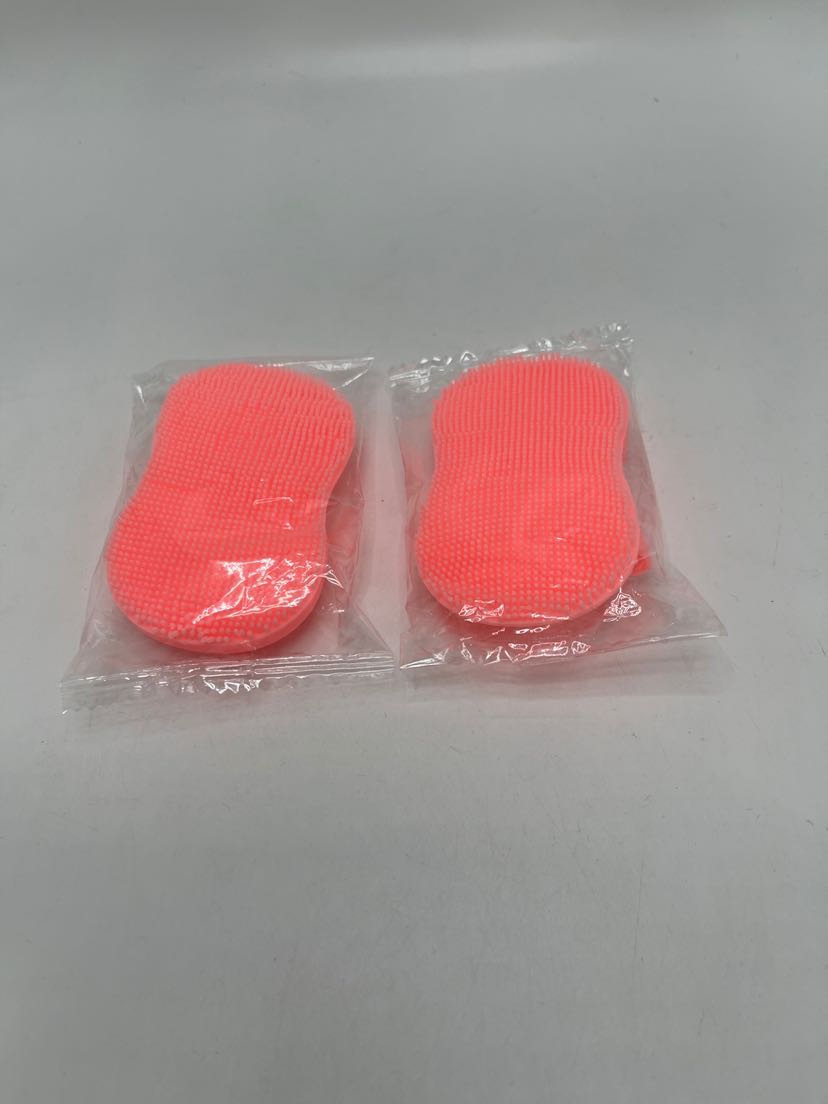 Mini finger face brush, soft bristled silicone brush, massage nose, nose and nose wings, clean pores, remove makeup, wash face with cleansing brush