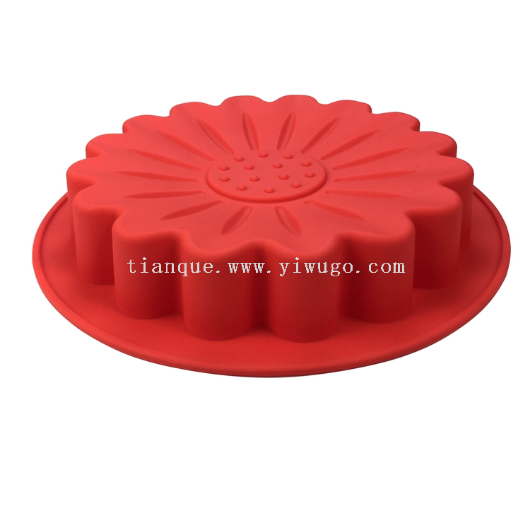Silicone Qifeng Cake Mold for Household Oven Utensils Baking Mold Anti slip Thick Circular Kitchen Cake Mold