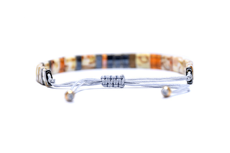 New Nike Jewelry Japan Tila Rice Bead Bracelet Retro Luxury Bracelet for Girls and Women Gift Factory Wholesale