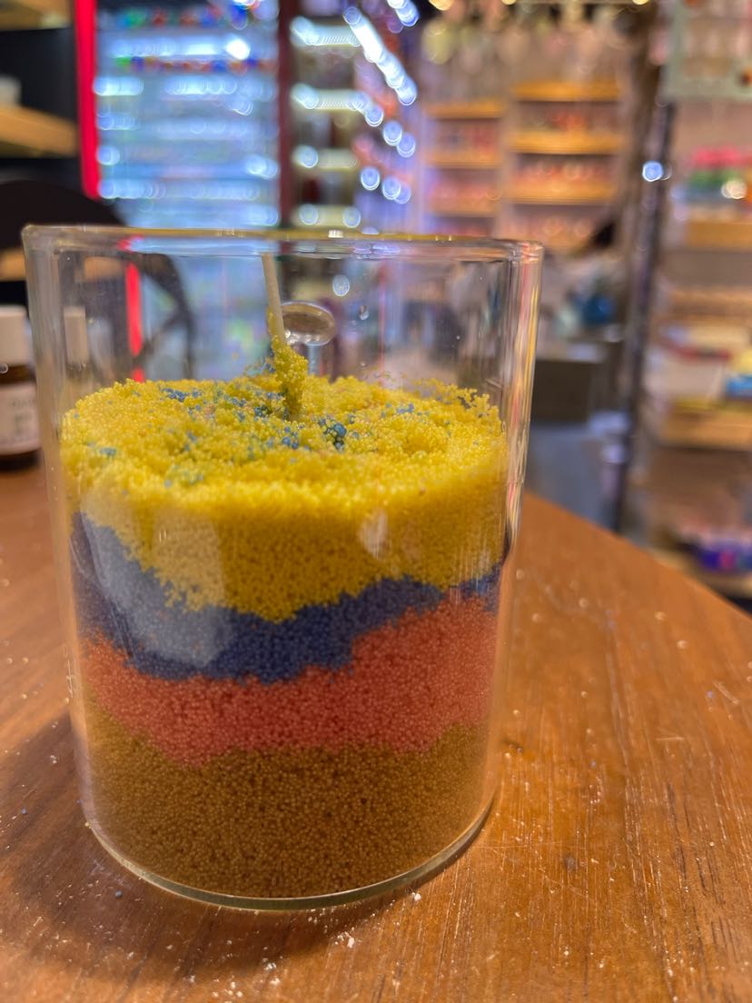 Sand wax DIY candle parent-child candle cup wax party wedding birthday gift candle aromatherapy candle