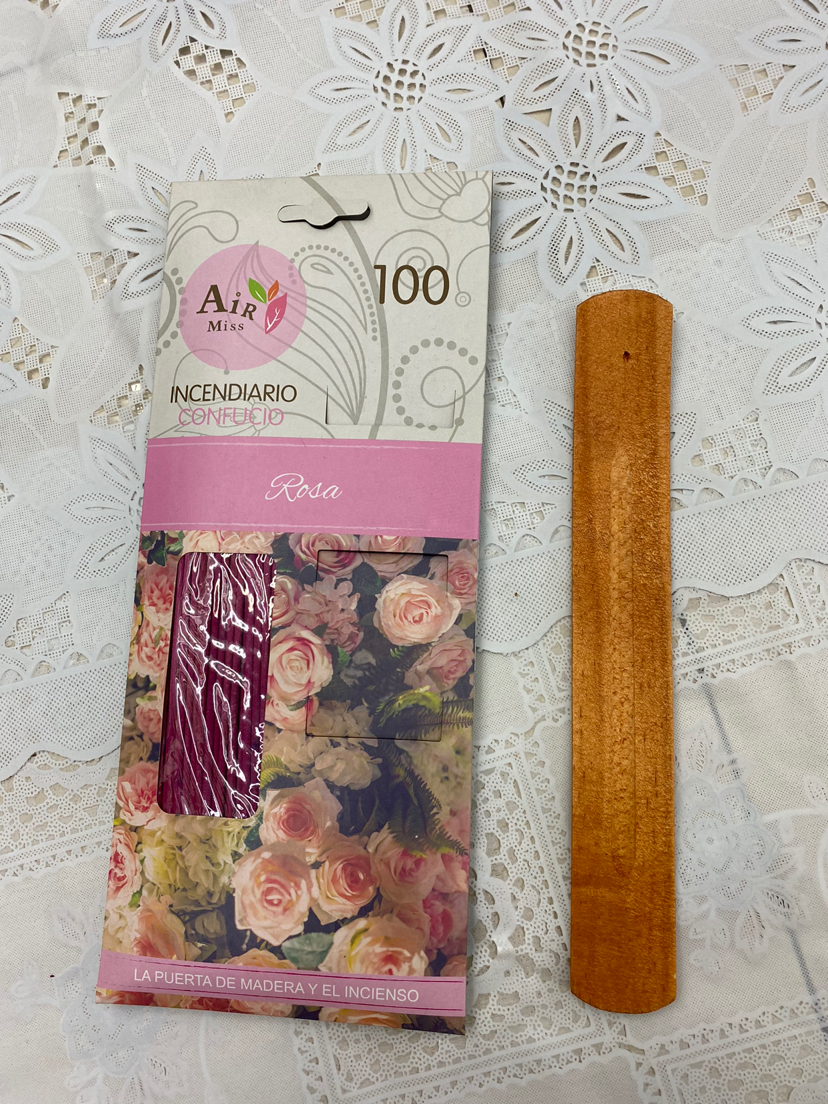 100 aromatherapy sticks with wooden boards (6 flavors/set)