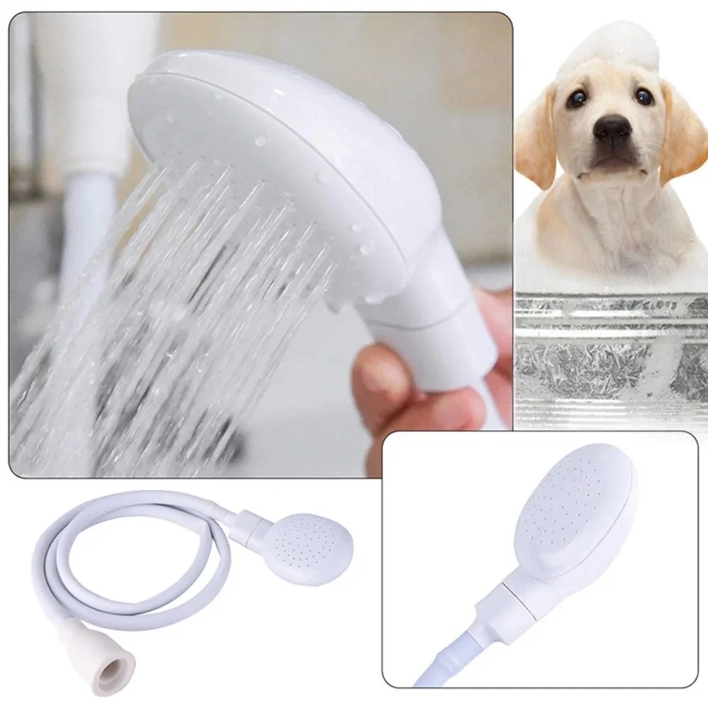 Foreign trade direct supply pet showerheads, multi-purpose dog cleaning and beauty tools, animal showerheads, and bathing tools