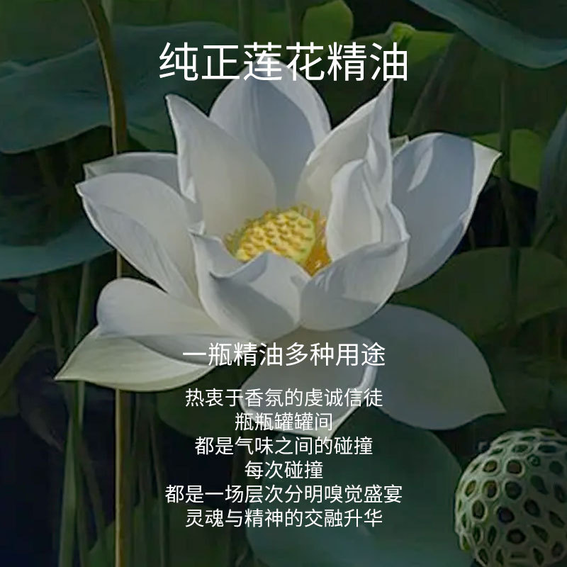 Lotus Lotus unilateral essential oil cross-border wholesale refrigeration soap perfume vehicle mounted aromatherapy 10ml sample