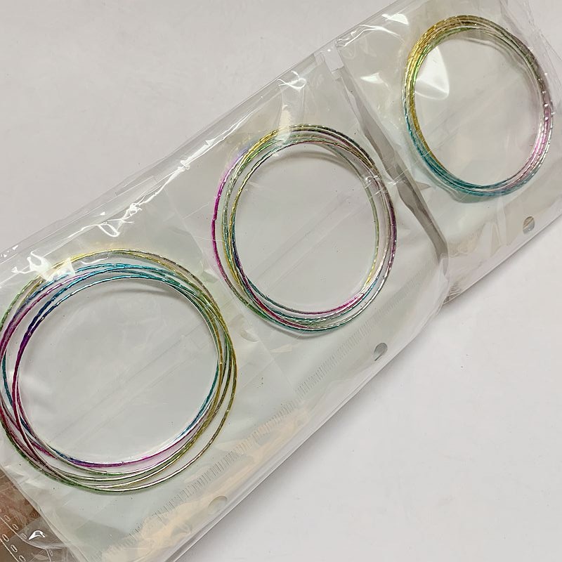 Two yuan shop exquisite multi ring bracelet metal multiple bracelet bracelet 2 yuan jewelry store wholesale source