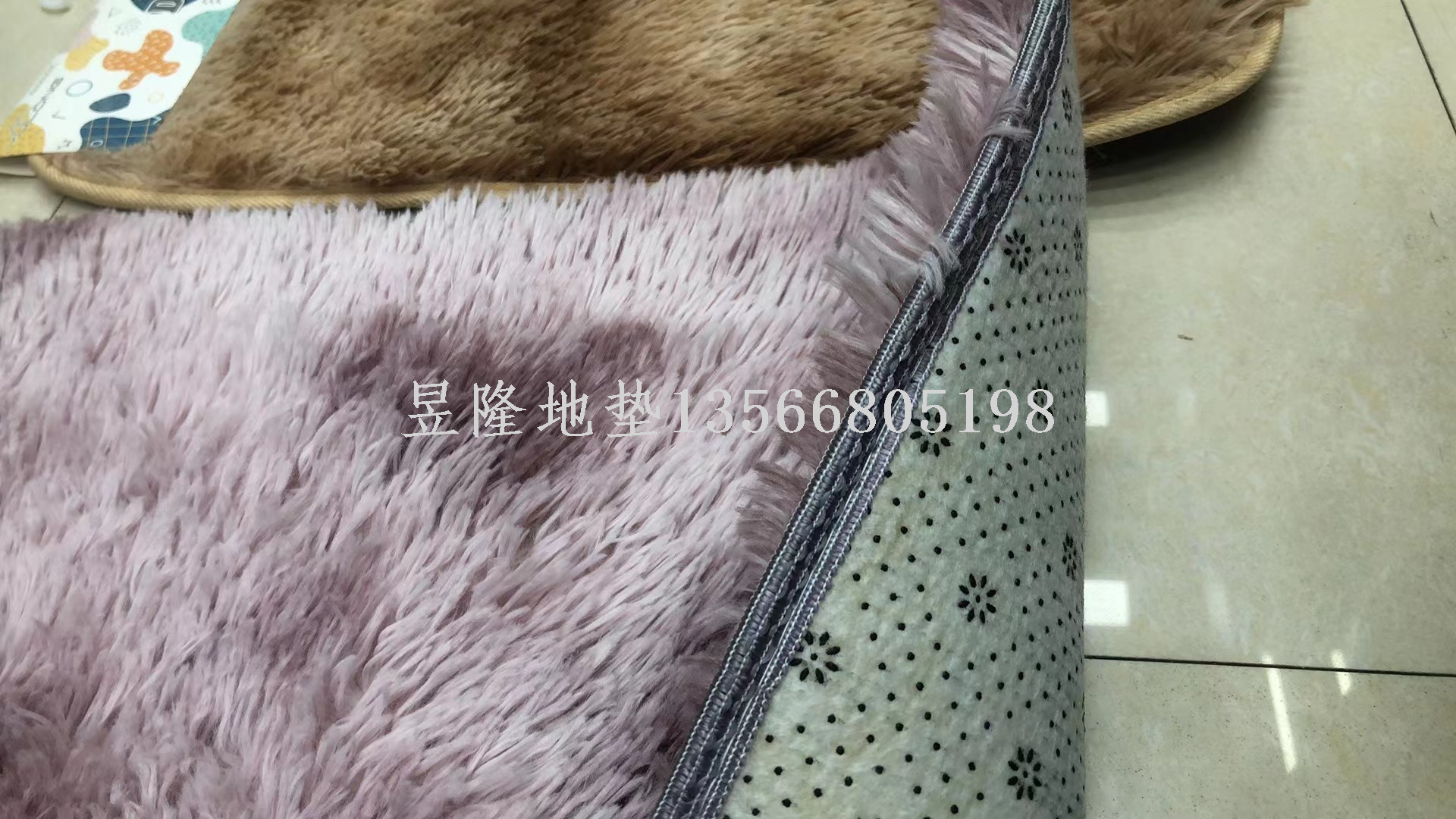 Factory direct sales carpet mats, floor mats, anti slip mats, bathroom mats, entrance door mats, tie dyed long silk wool