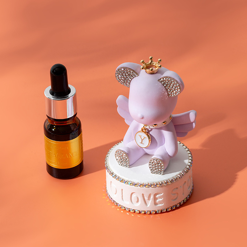 New Bear Car Decor Deodorizing Aromatherapy Decoration Cartoon Aromatherapy Deodorizing Aromatherapy Decor Wholesale