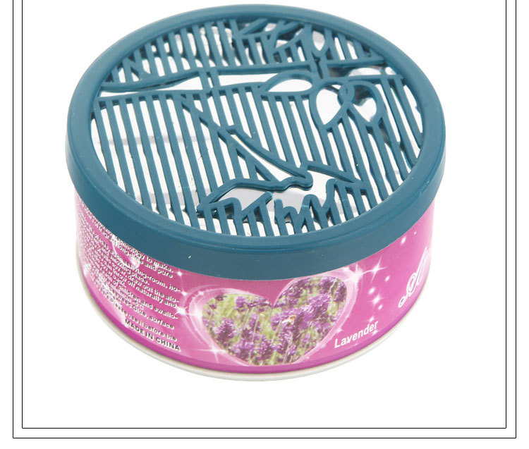 Indoor and household deodorizing solid air freshener, car fragrance remover, toilet deodorizing solid fragrance remover