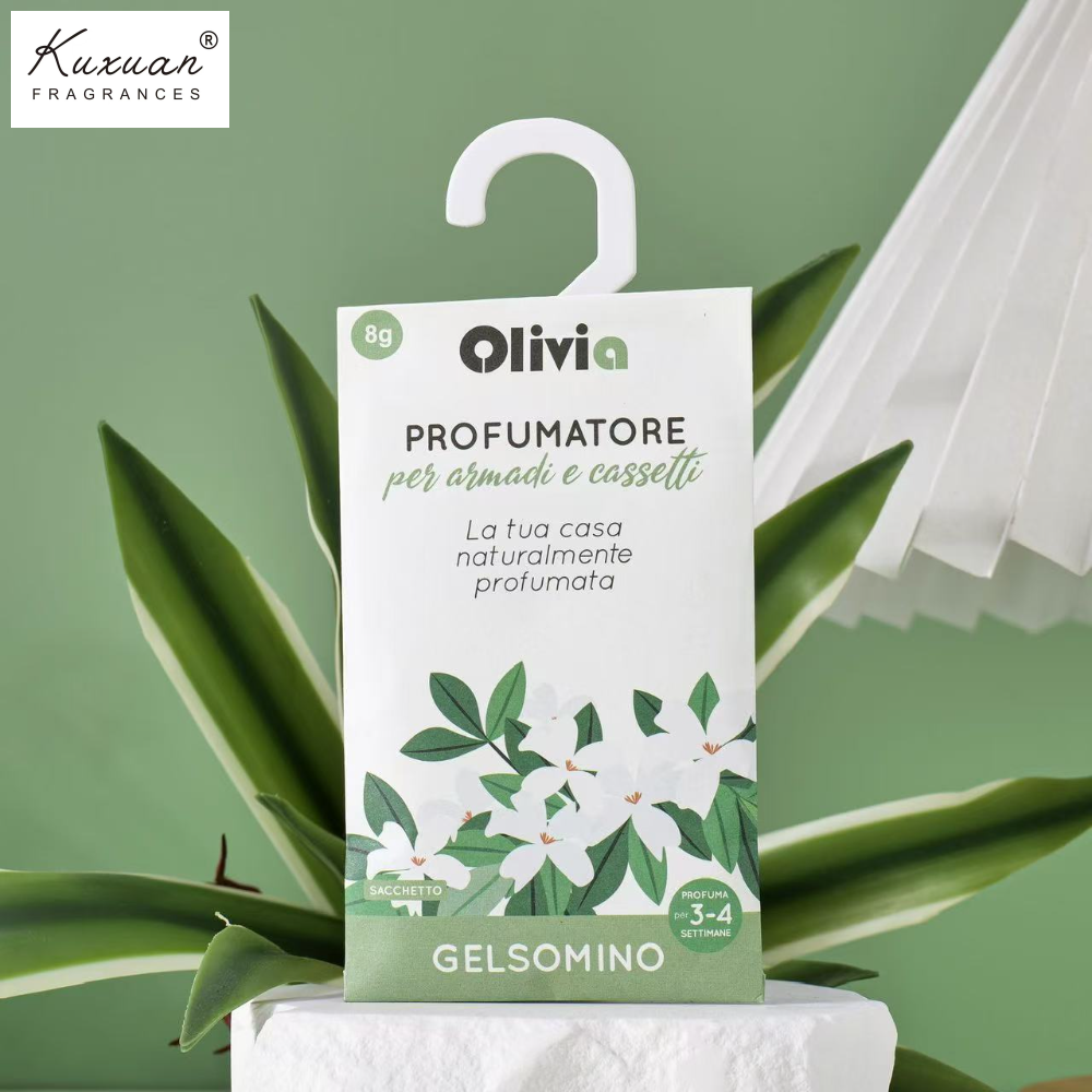 Creative Hook Drawer Wardrobe Fragrant Bag Bedroom Deodorizing Fragrant Bag Aromatherapy Fragrance Wholesale Paper Bag Car Fragrant Bag Pendant