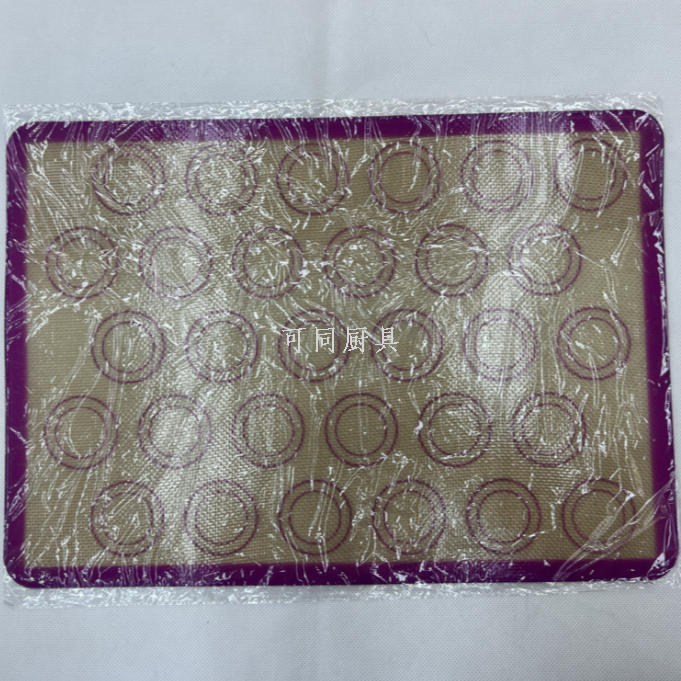 Hot selling silicone baking pad, heat-resistant macaron baking pad, reusable non stick kneading pad, kitchen baking tool