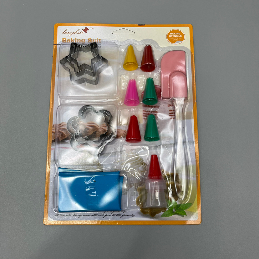 Baking tools, plastic piping nozzle set, kitchen supplies, kitchenware, tableware