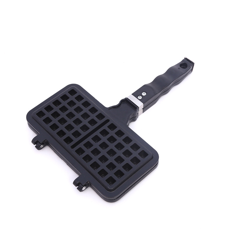 Home DIY Biscuit Baking Mold Waffle Cake Mold Gas Egg Cub Square Baking Plate Tool