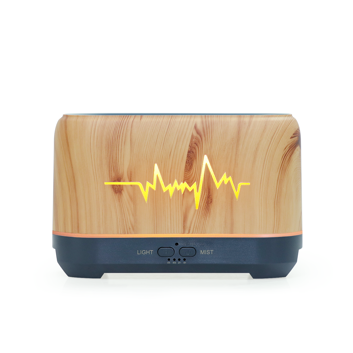 Creative flame aromatherapy machine, bedroom bedside table small night light, home office humidifier