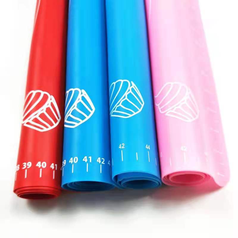 Baking tools, kitchen, household silicone pads, kneading pads, thickened, non slip, non stick rolling pads, flour pads, and dough pads