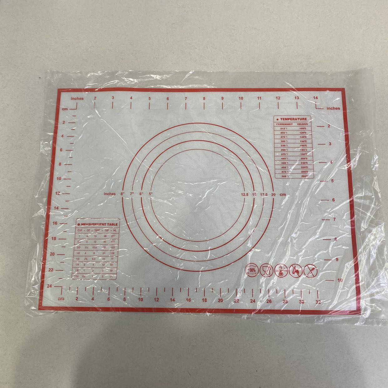 Rolling pad, kneading pad, baking pad, household rolling cloth, food pastry pad, anti slip and non stick silicone pad