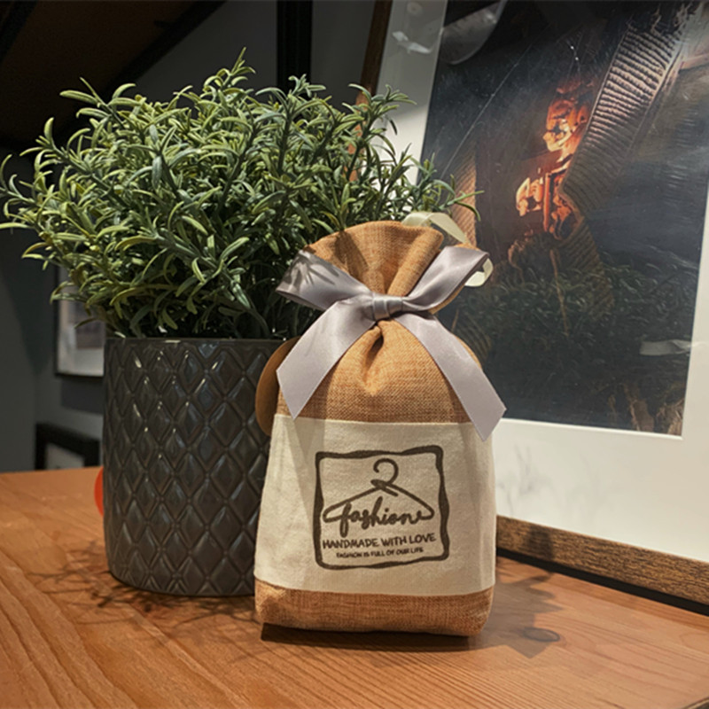 New Korean version simple fabric tea sachet wardrobe/shoe cabinet/car aromatherapy bag factory direct sales JA-666