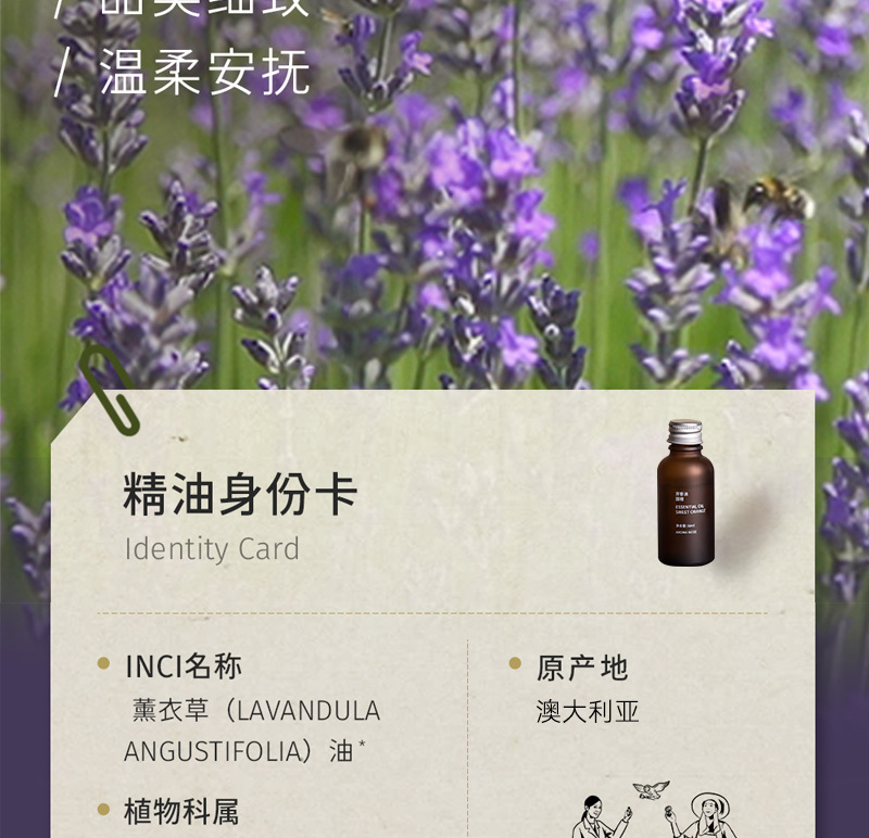 Aromatherapy essential oil humidifier special natural plant essential oil sweet orange lavender diffuser stone aromatherapy candle DIY