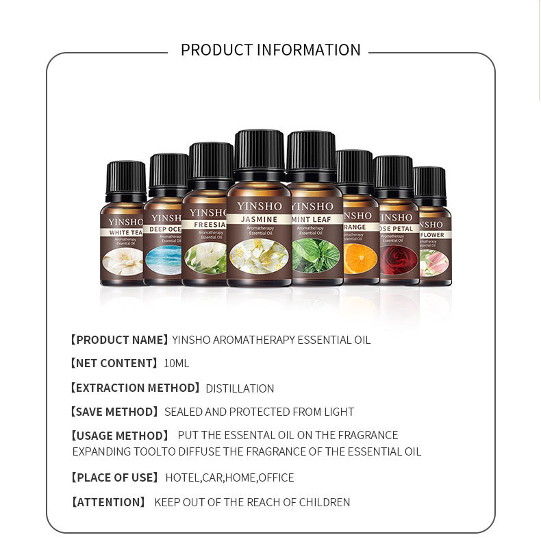 Cross border essential oil Oil soluble rose mint essential oil Air fresh fragrance expanding gypsum perfume essential oil