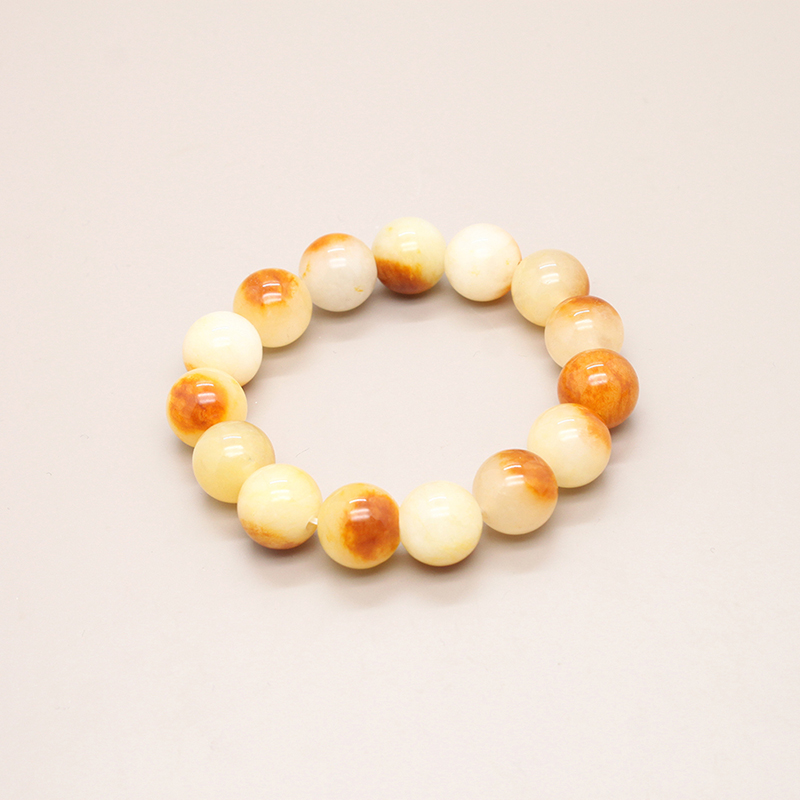 Quartz stone, jade, purple yellow crystal bracelet, quartz stone, single circle, seven colored jade, optimized colored bracelet jewelry