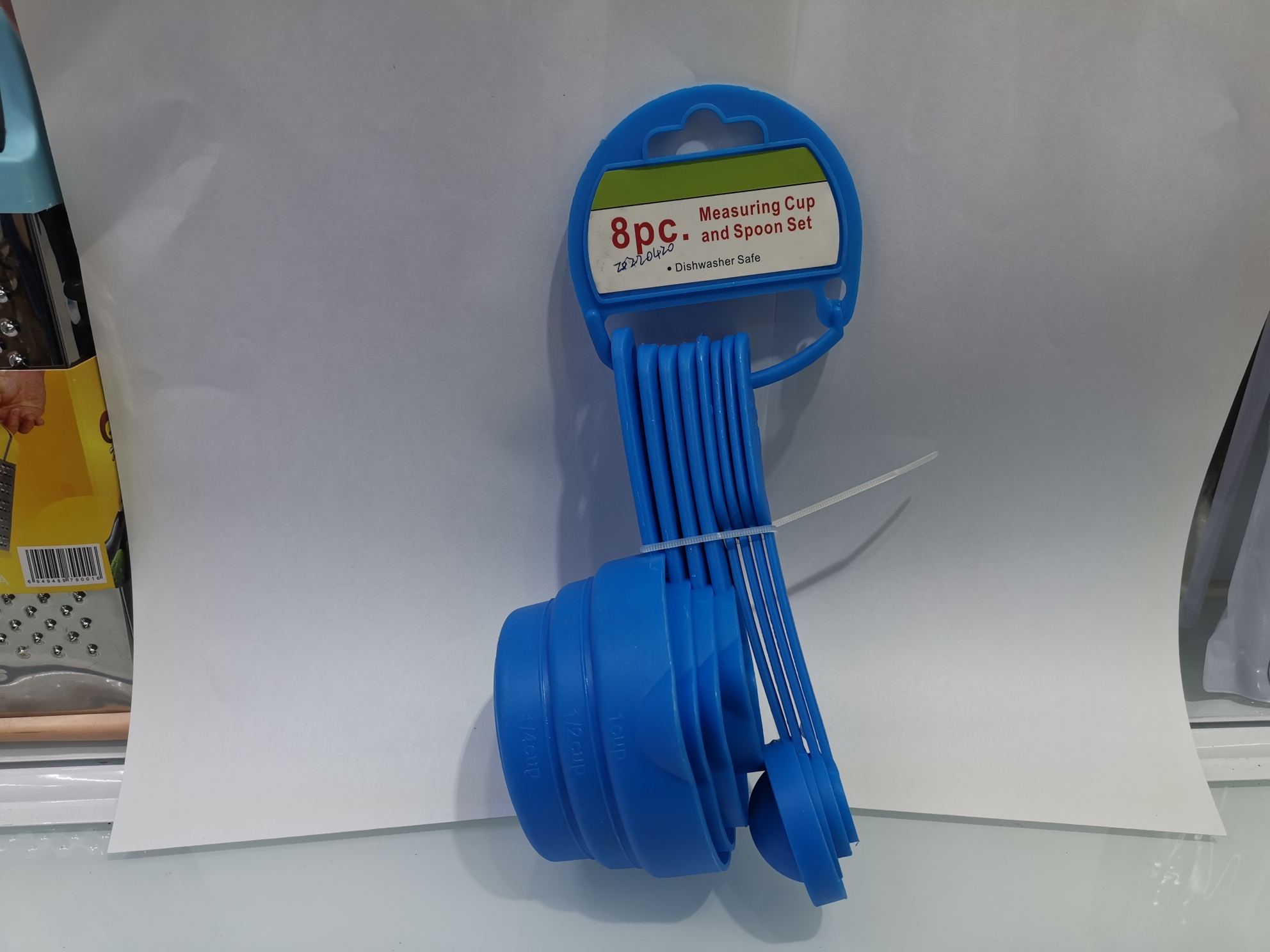 Measuring spoon, plastic measuring spoon, flour measuring spoon, measuring spoon set, measuring spoon set, 8-piece set, 8pc