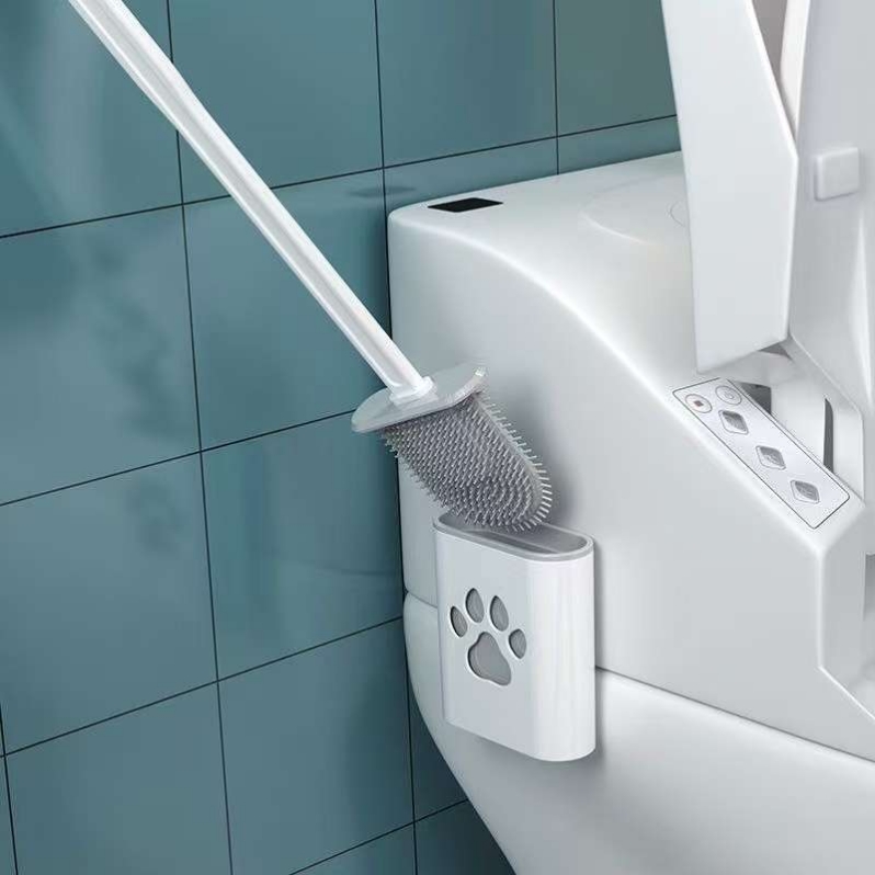 Silicone sanitary brush, high-end sanitary brush, bathroom products