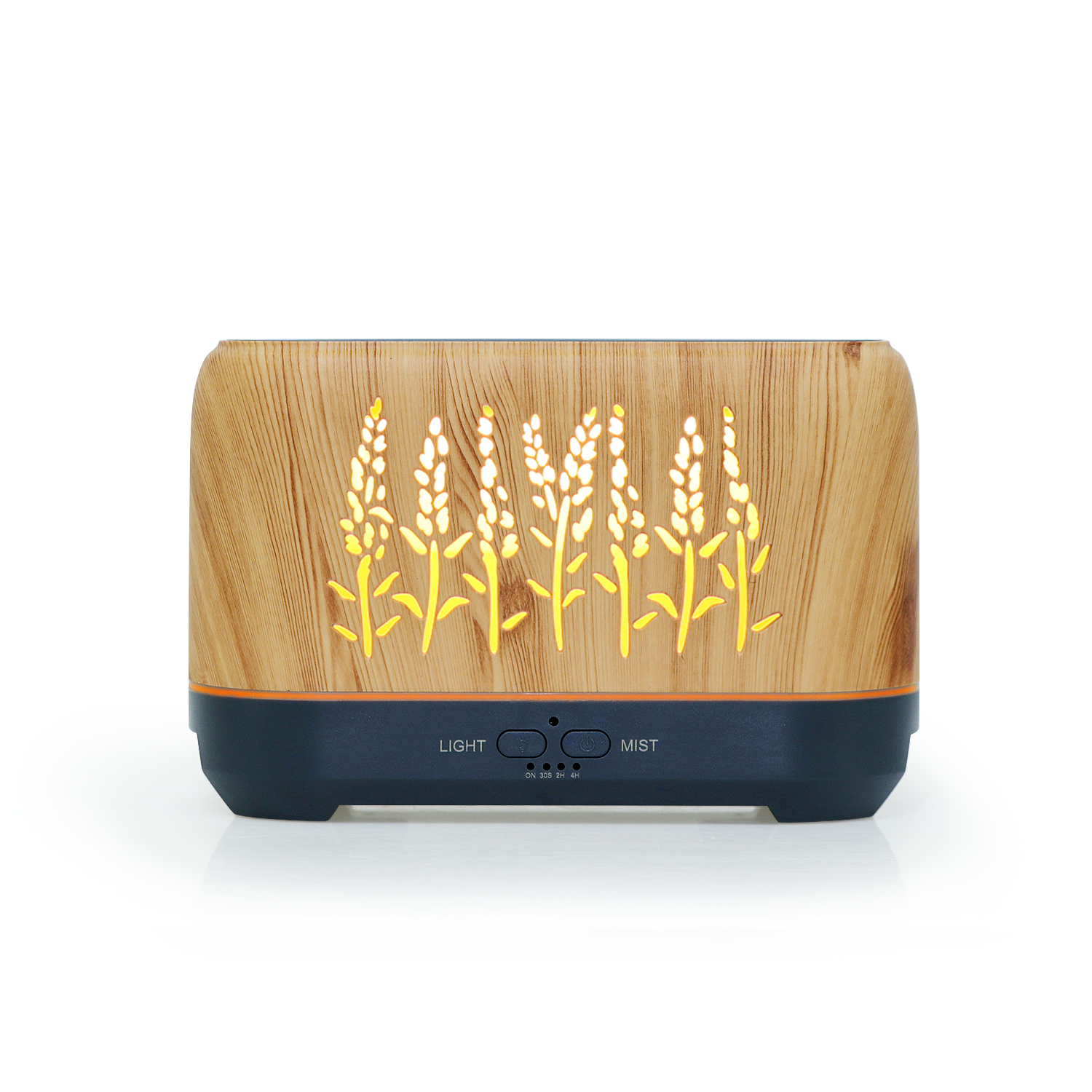 Creative flame aromatherapy machine, bedroom bedside table small night light, home office humidifier