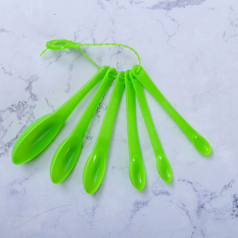 Small tool measuring spoon set 11 pieces PP plastic measuring spoon measuring cup baking tool